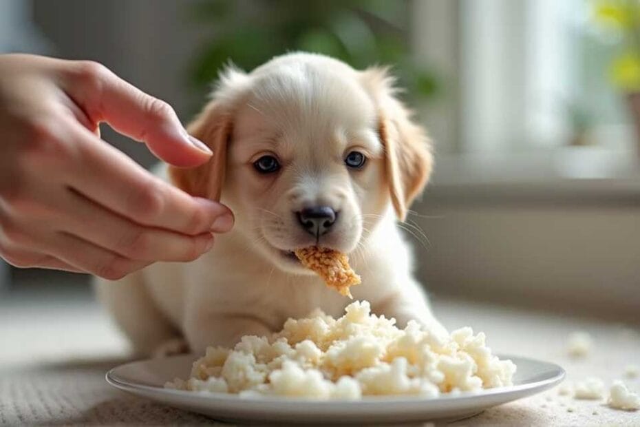 ¿Qué dar de comer a un cachorro con diarrea?