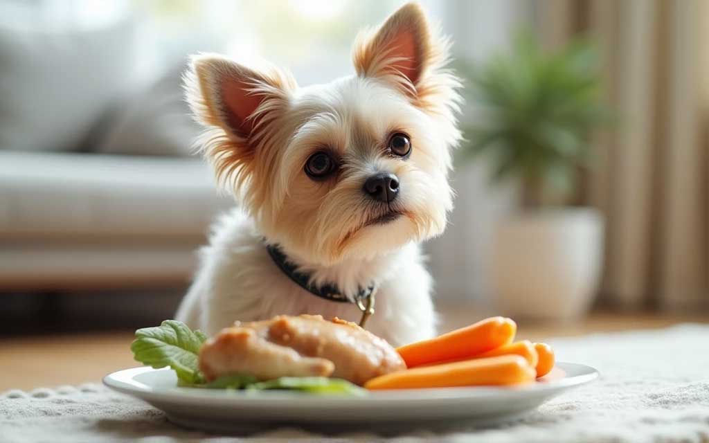 Comida casera para perros pequeños