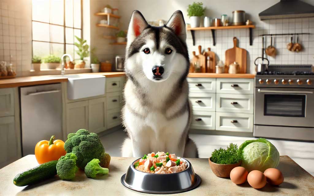 alimento recomendado para husky