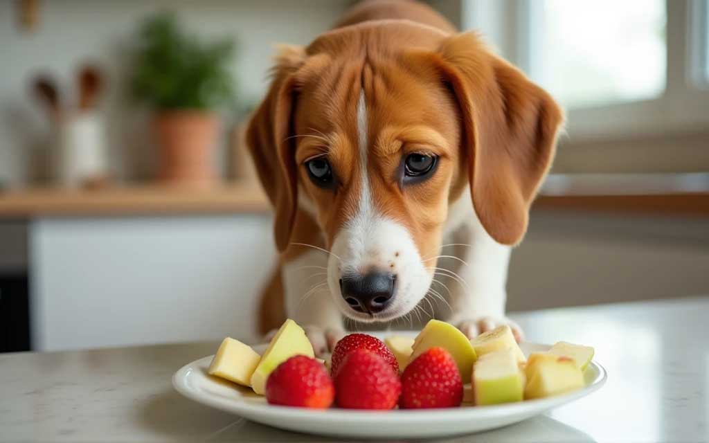 Qué frutas pueden comer los perros