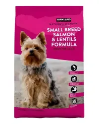 Kirkland small breed salmon & lentils formula